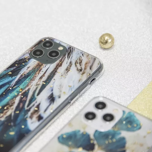 Xiaomi 12 5G/12X 5G Gold Glam tok Feathers