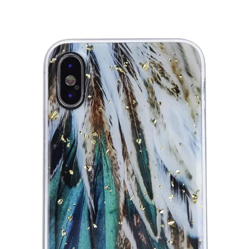Xiaomi 12 5G/12X 5G Gold Glam tok Feathers