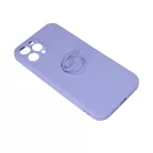 Xiaomi 12 5G/12X 5G Szilikon tok hátlapi gyűrűvel lila