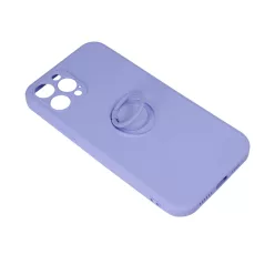 Xiaomi 12 5G/12X 5G Szilikon tok hátlapi gyűrűvel lila