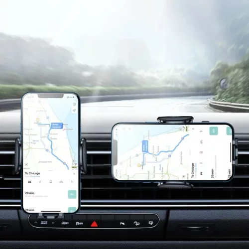 Joyroom Mechanikus autós telefontartó szellőzőre fekete (JR-ZS259)