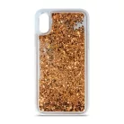 Xiaomi 12 5G/12X 5G Liquid Sparkle folyékony flitteres tok arany