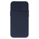iPhone 14 Camshield Soft tok sötétkék Alphajack