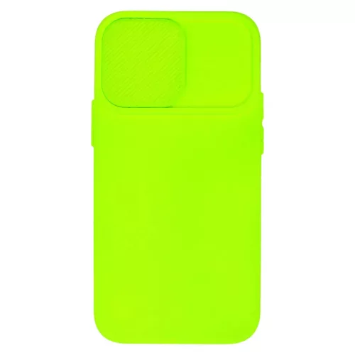 iPhone 14 Pro Max Camshield Soft tok lime zöld Alphajack