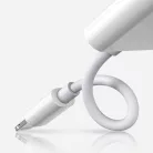 Joyroom Lightning - 2x Lightning elosztó adapter fejhallgató és töltő csatlakozónak fehér (S-Y104)