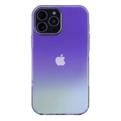 iPhone 13 Pro Max Aurora Neon Gel tok lila