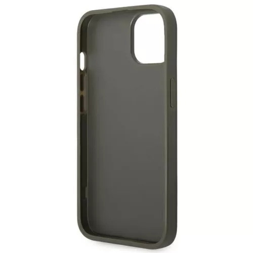iPhone 14 Plus Guess PC/TPU Glitter Flakes Metal Logo tok zöld (GUHCP14MHGGSHN)