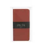 iPhone 14 Pro Max Book Special bőr fliptok barna