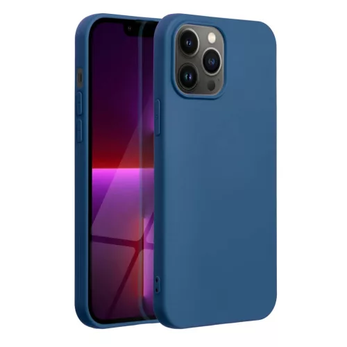 iPhone 14 Pro Max Szilikon Lite tok kék