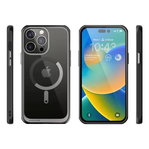 iPhone 14 Pro Max Fekete Supcase UB Mag MagSafe kompatibilis tok