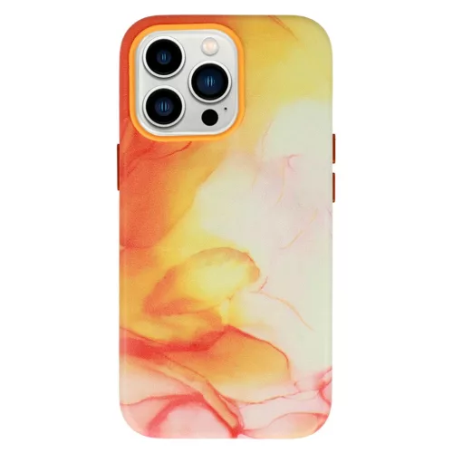 Bőr Hatású Tok iPhone 13 Pro Max, design 3