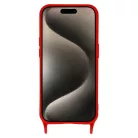Pántos szilikon tok iPhone 13 Pro Max design 2 piros