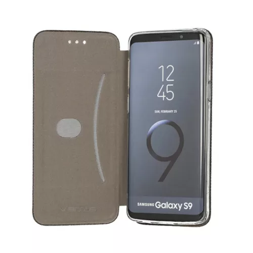 Vennus Book COTTON tok Samsung Galaxy S8 Plus fekete