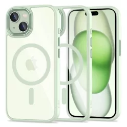   Tech-Protect MagMat MagSafe tok iPhone 15-hez - áttetsző zöld