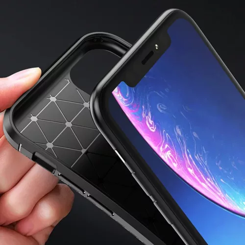 Tel Protect Carbon Elite tok iPhone 16 Pro fekete