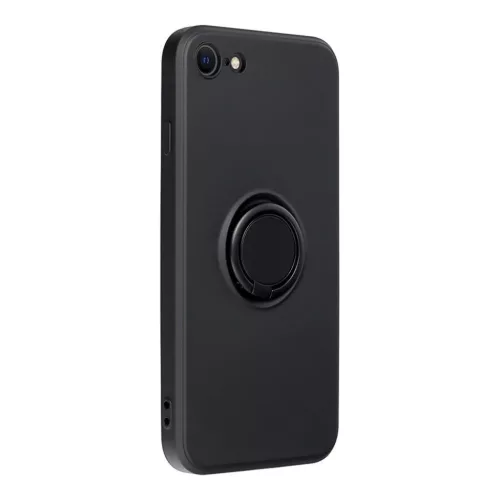 SILICONE RING tok iPhone 7/8/SE 2020/SE 2022 fekete
