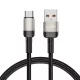 Tech-Protect UltraBoost Evo Type-C USB kábel 100W 5A 1m - titán