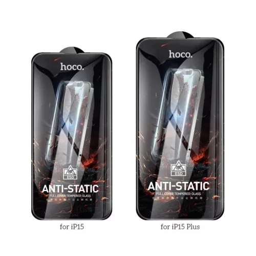 HOCO edzett üveg HD Antisztatikus (SET 25 az 1-ben) - MULTIPACK iPhone 15 Plus-hoz (G10), üvegfólia