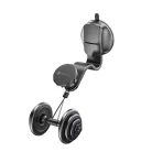 FORCELL F-Grip MagFlex mágneses autós telefontartó szélvédőhöz/középkonzolhoz/légbefúvóhoz fekete