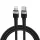 Wozinsky WNBCL2 Lightning / USB-C PD 30W kábel 2 m - fekete
