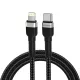 Wozinsky WNBCL2 Lightning / USB-C PD 30W kábel 2 m - fekete
