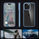 iPhone 15 Pro Max Sierra Blue Spigen Crystal Hybrid tok