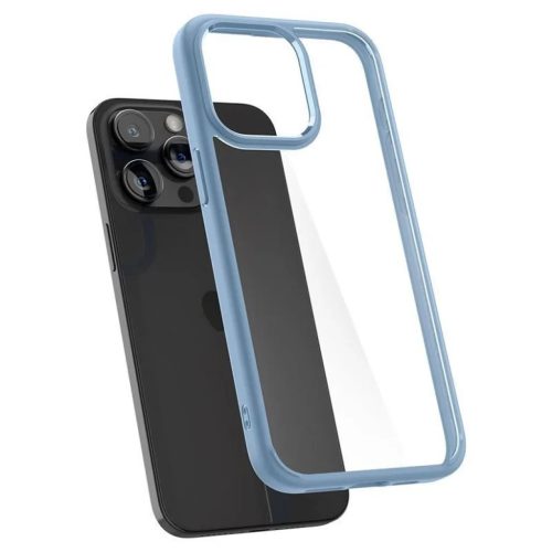 iPhone 15 Pro Max Sierra Blue Spigen Crystal Hybrid tok