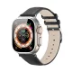 DUX DUCIS szíj YS valódi bőr Apple Watch 38 / 40 / 41 mm fekete