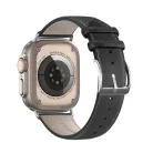 DUX DUCIS szíj YS valódi bőr Apple Watch 38 / 40 / 41 mm fekete