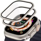Hofi Glass Ring üvegfólia (2 darabos csomag) Apple Watch Ultra 1 / 2 / 3 (49 mm) Titanium