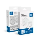 BLUE STAR LITE utazótöltő 1A 5W USB A + Lightning kábel TFK-TC-1095B fehér
