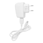 BLUE STAR LITE utazótöltő 1A 5W USB A + Lightning kábel TFK-TC-1095B fehér
