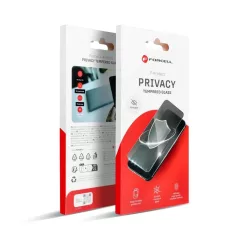 Forcell Privacy üvegfólia - iPhone 15 Pro Max fekete
