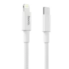 HOCO kábel Type C to Lightning PD 3A 20W X56 1 m fehér