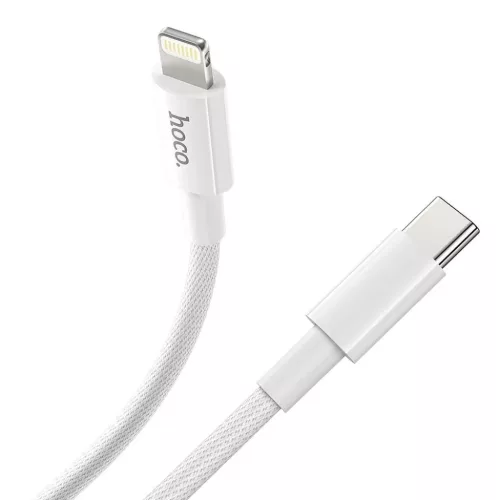 HOCO kábel Type C to Lightning PD 3A 20W X56 1 m fehér