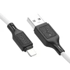 HOCO USB A - Lightning 2,4A X90 1m fehér kábel