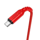 HOCO USB A to Type C QC 3A X59 1 m piros kábel