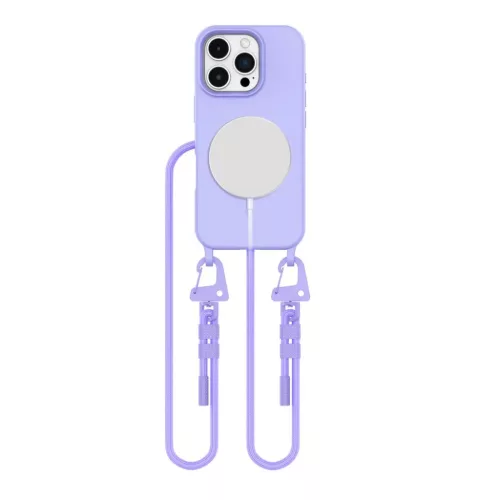 Tech-protect Magnecklace Magsafe Iphone 16 Pro Lavender Tok