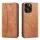 Magnet Fancy Case tok iPhone 13 Pro Max-hoz Pénztárca Kártyatartó Barna