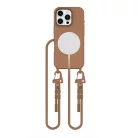 TECH-PROTECT MAGNECKLACE MAGSAFE IPHONE 16 PRO csokoládé barna tok