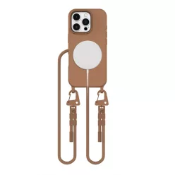   TECH-PROTECT MAGNECKLACE MAGSAFE IPHONE 16 PRO csokoládé barna tok