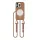 TECH-PROTECT MAGNECKLACE MAGSAFE IPHONE 16 PRO csokoládé barna tok