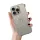 Crystal Glitter tok iPhone 16 Pro Silver tok