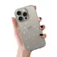 Crystal Glitter tok iPhone 16 Pro Silver tok