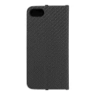 LUNA Book Carbon tok IPHONE 7 / 8 / SE 2020 / SE 2022 fekete