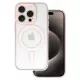 Akril Szín Magsafe Tok iPhone 16 Pro világos rózsaszín tok