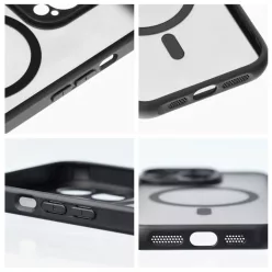   FULL MATTE MAG COVER tok MagSafe kompatibilis IPHONE 14 Pro Max fekete