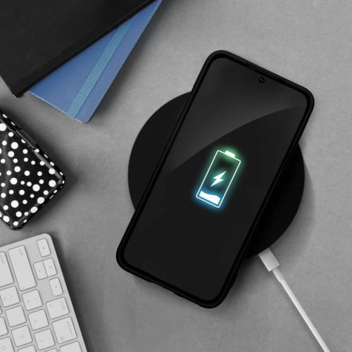 SILICONE tok SAMSUNG S24 FE fekete tok