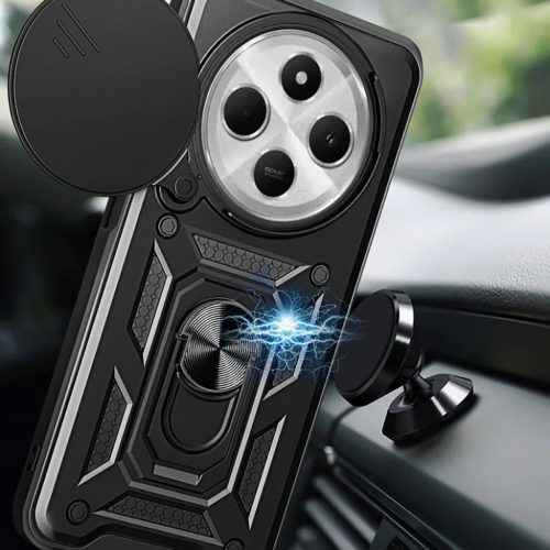 Xiaomi Redmi 14c Tech-protect Camshield Pro Fekete Tok