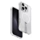 Uniq Eleva tok Vertica állvánnyal iPhone 16 Pro 6.3" átlátszó/lucent clear tok